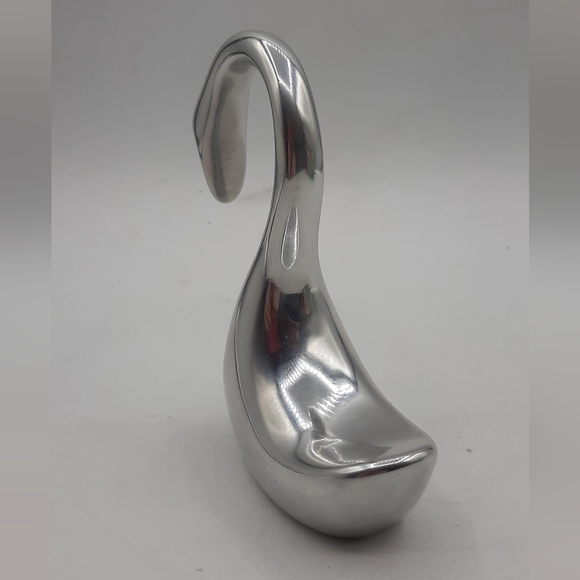 Vintage Lot of 3 Swans Holeston Sculpture and 2 Marble Decorative Made in Canada - Picture 3 of 8